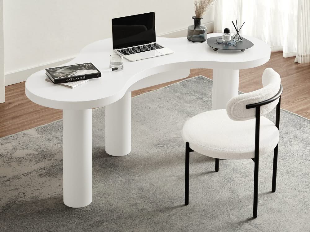 Amber Set of 2 Dining Chairs - White - Image 10