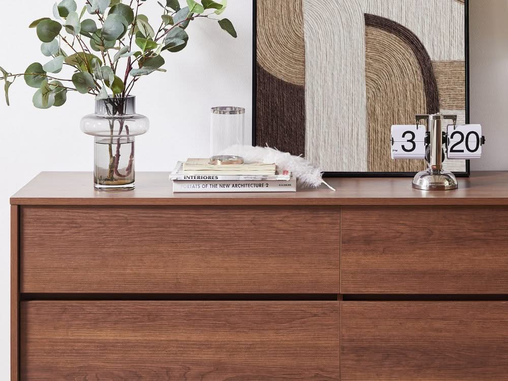 Ballico 6 Chest of Drawers - Walnut - Image 11