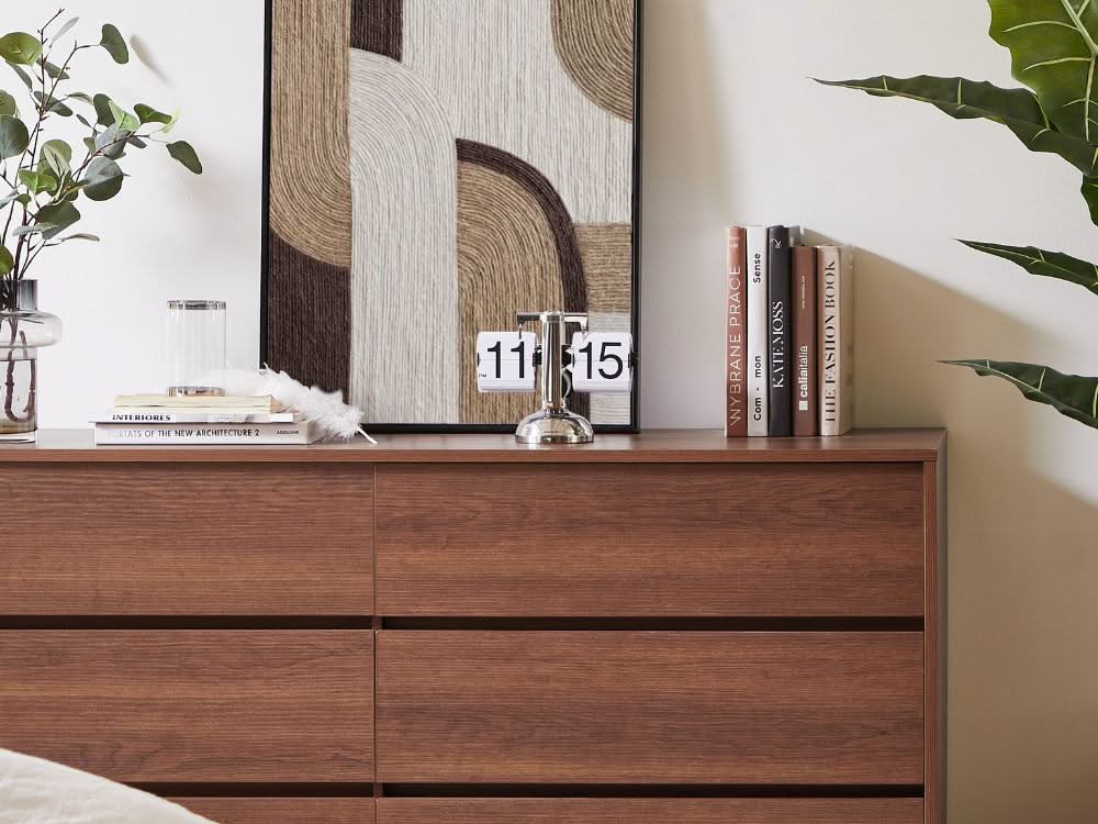 Ballico 6 Chest of Drawers - Walnut - Image 17