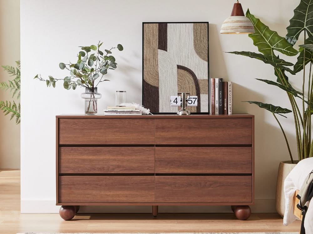 Ballico 6 Chest of Drawers - Walnut - Image 24