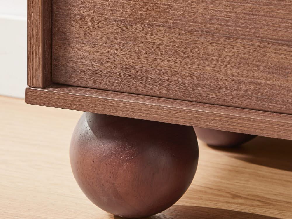 Ballico 6 Chest of Drawers - Walnut - Image 4
