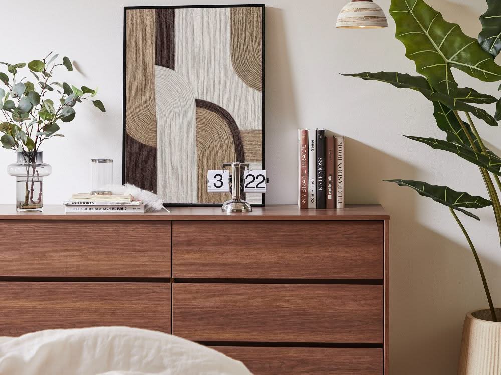 Ballico 6 Chest of Drawers - Walnut - Image 9