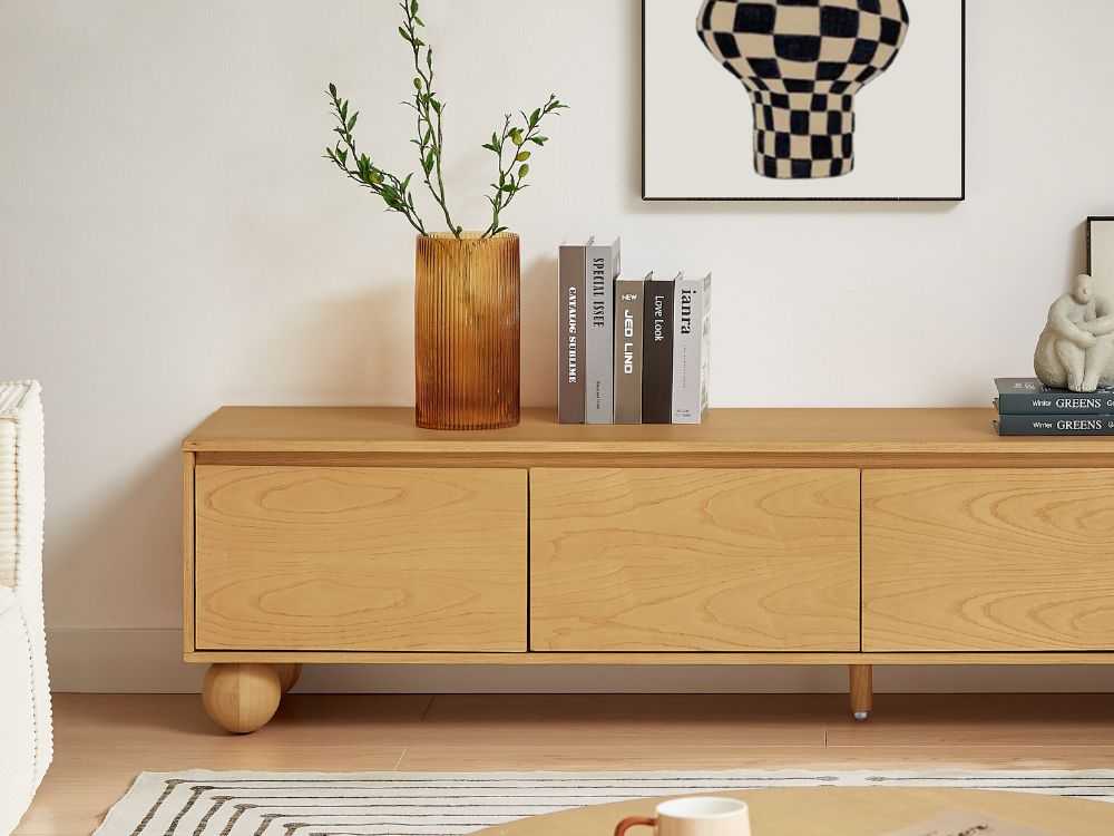 Ballico TV Unit - Light Oak - Image 5