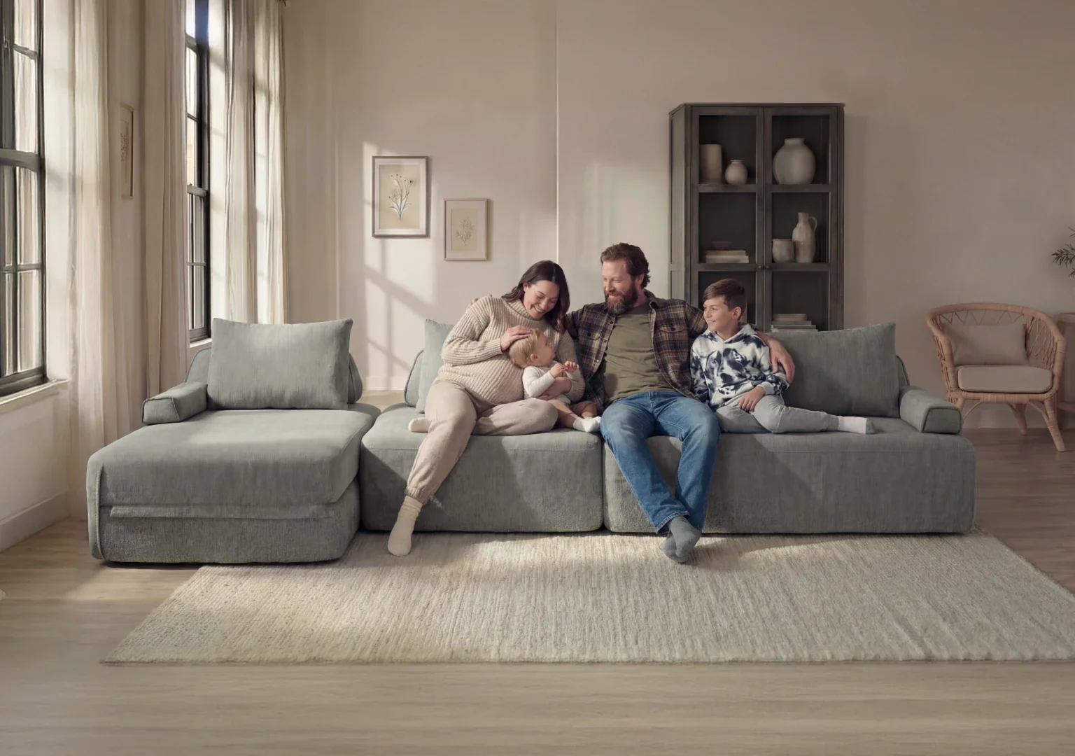 Cushie Modular Sofa Bed - Image 128