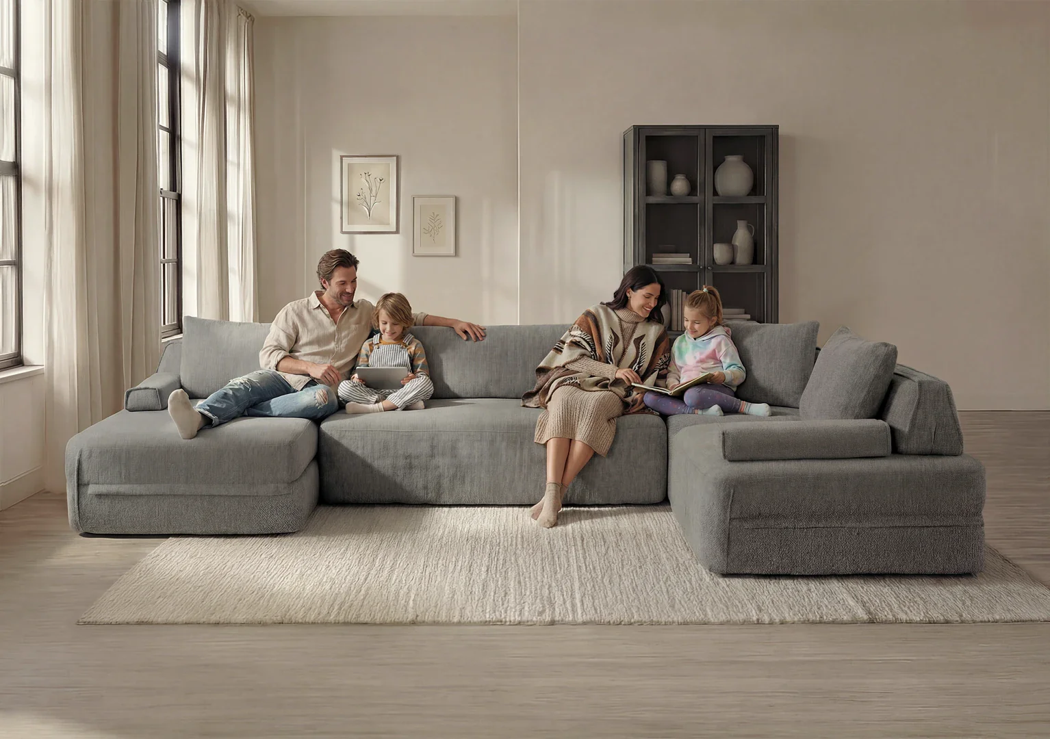 Cushie Modular Sofa Bed - Image 130