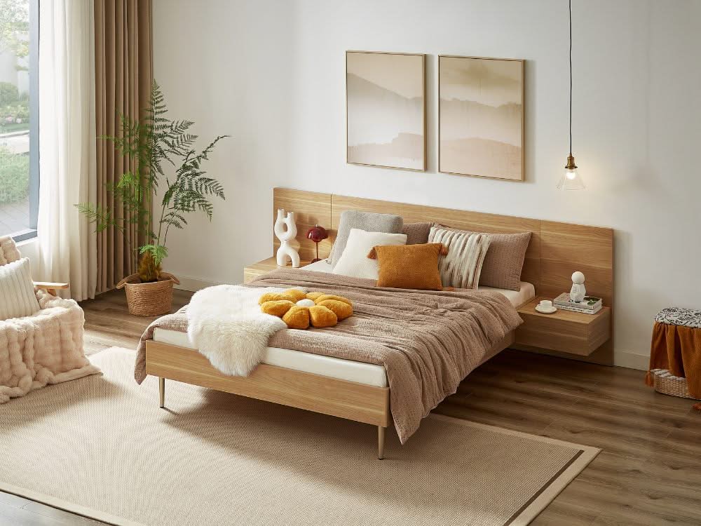 Eve Bed with 2 Bedside Tables Set - Image 17