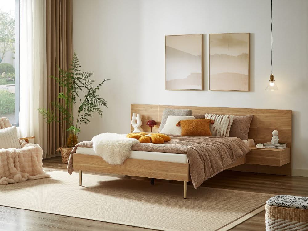 Eve Bed with 2 Bedside Tables Set - Image 4