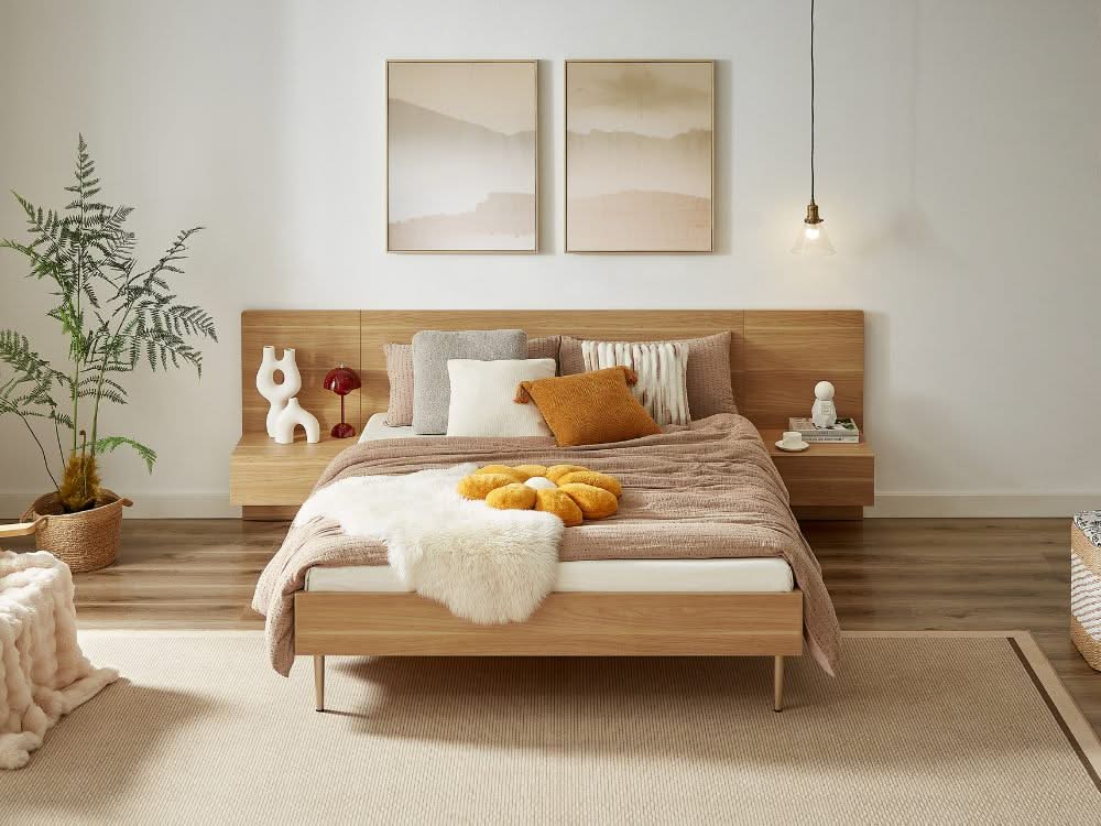 Eve Bed with 2 Bedside Tables Set - Image 8