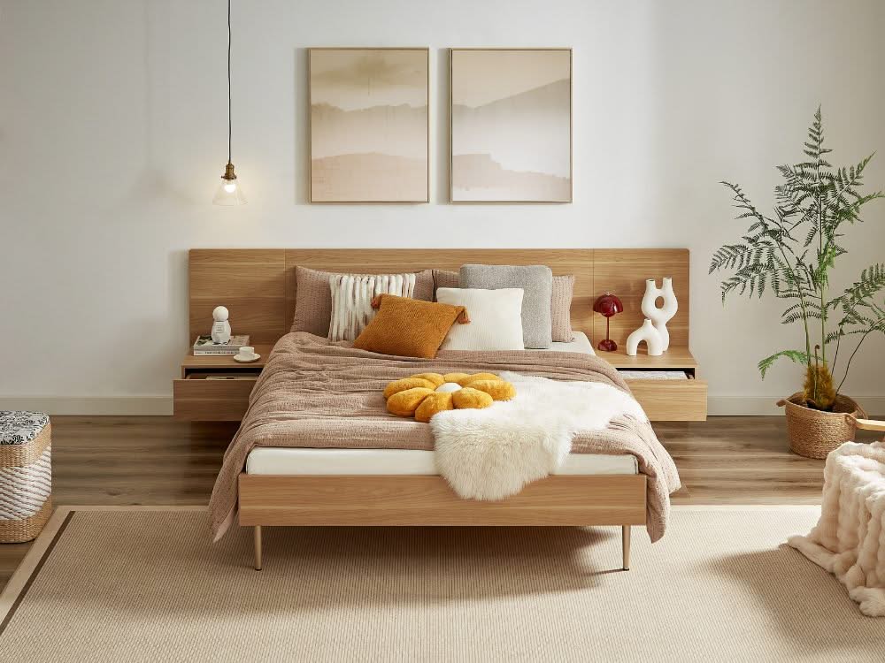 Eve Bed with 2 Bedside Tables Set - Image 9