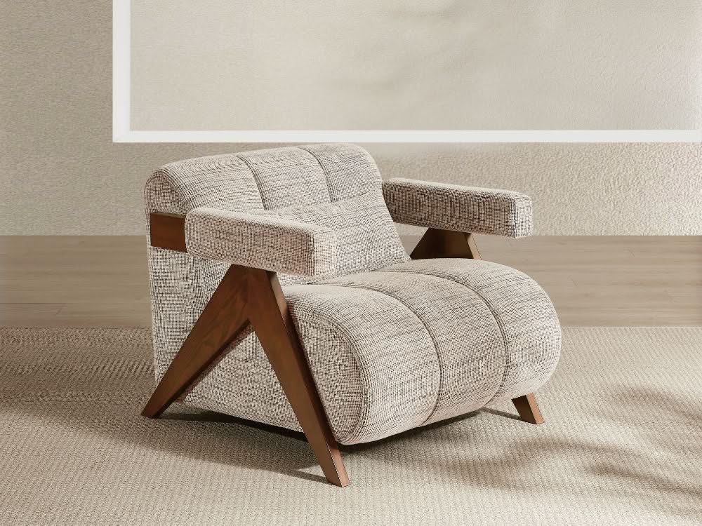 Frank Armchair - Tweed - Image 12