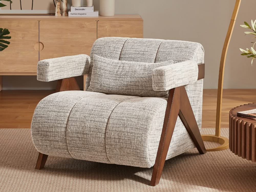 Frank Armchair - Tweed - Image 15