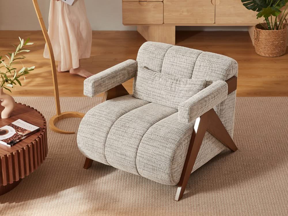 Frank Armchair - Tweed - Image 16