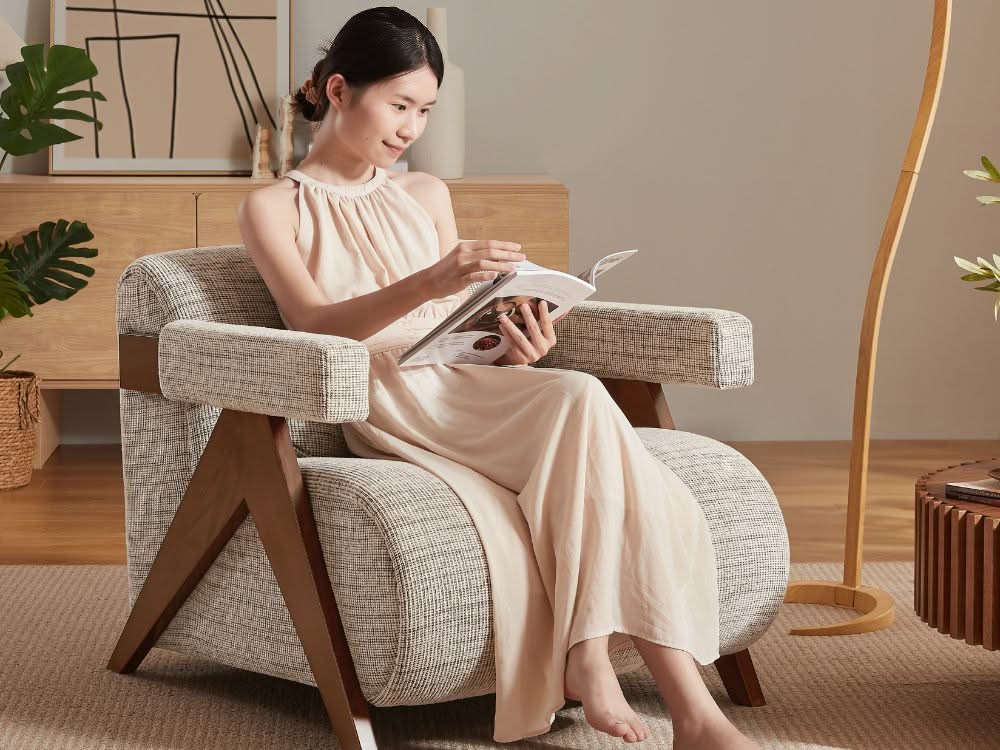 Frank Armchair - Tweed - Image 6