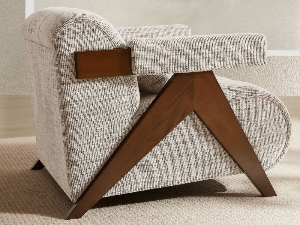 Frank Armchair - Tweed - Image 9