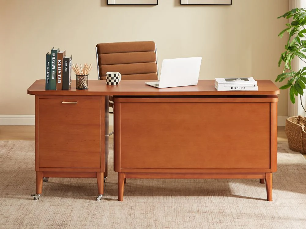 Gemini Rotatable Home Office Desk - Image 5