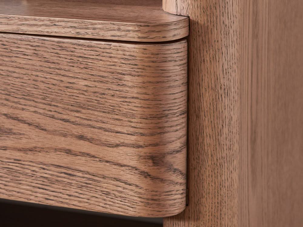 Hank Bedside Table - Walnut - Image 6