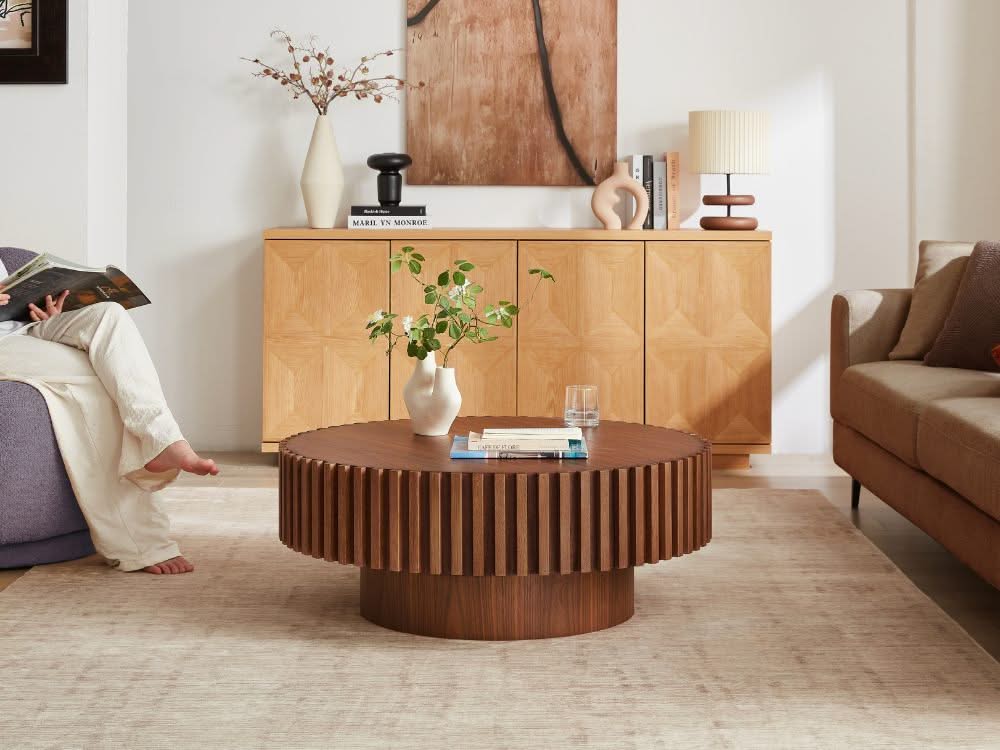 Hazel Coffee Table - Walnut - Image 10