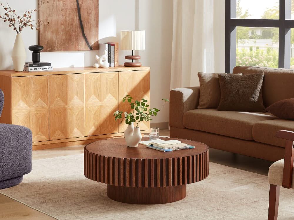 Hazel Coffee Table - Walnut - Image 7