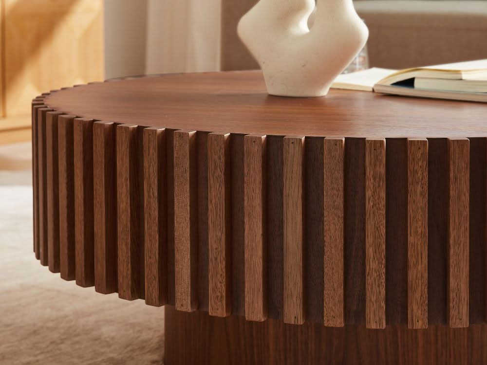 Hazel Coffee Table - Walnut - Image 8