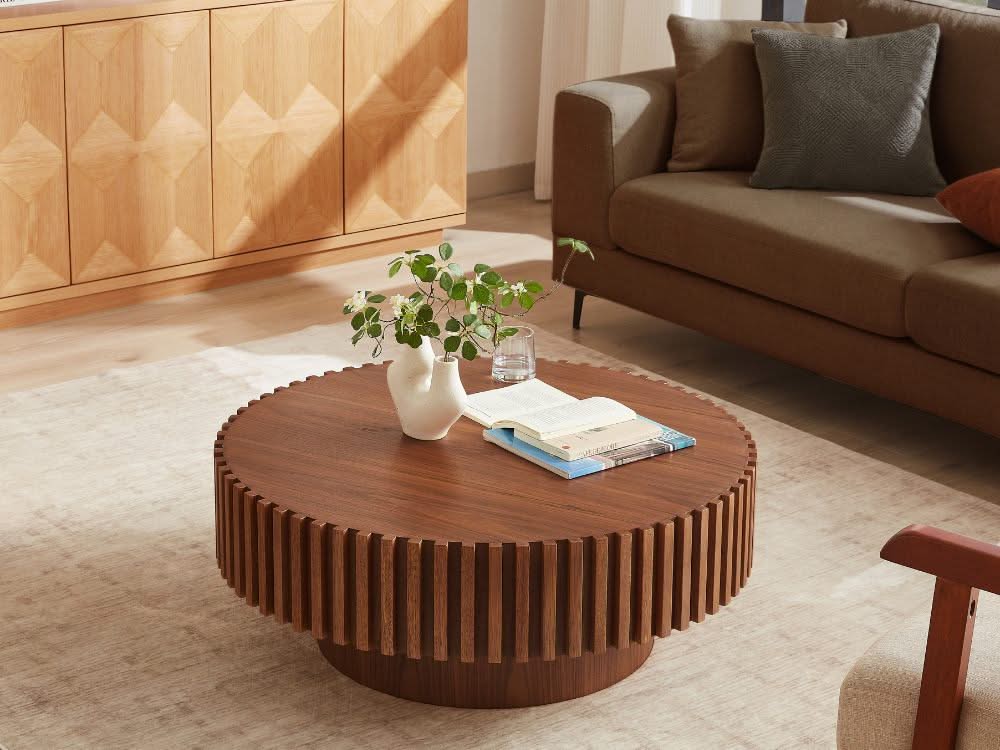 Hazel Coffee Table - Walnut - Image 9