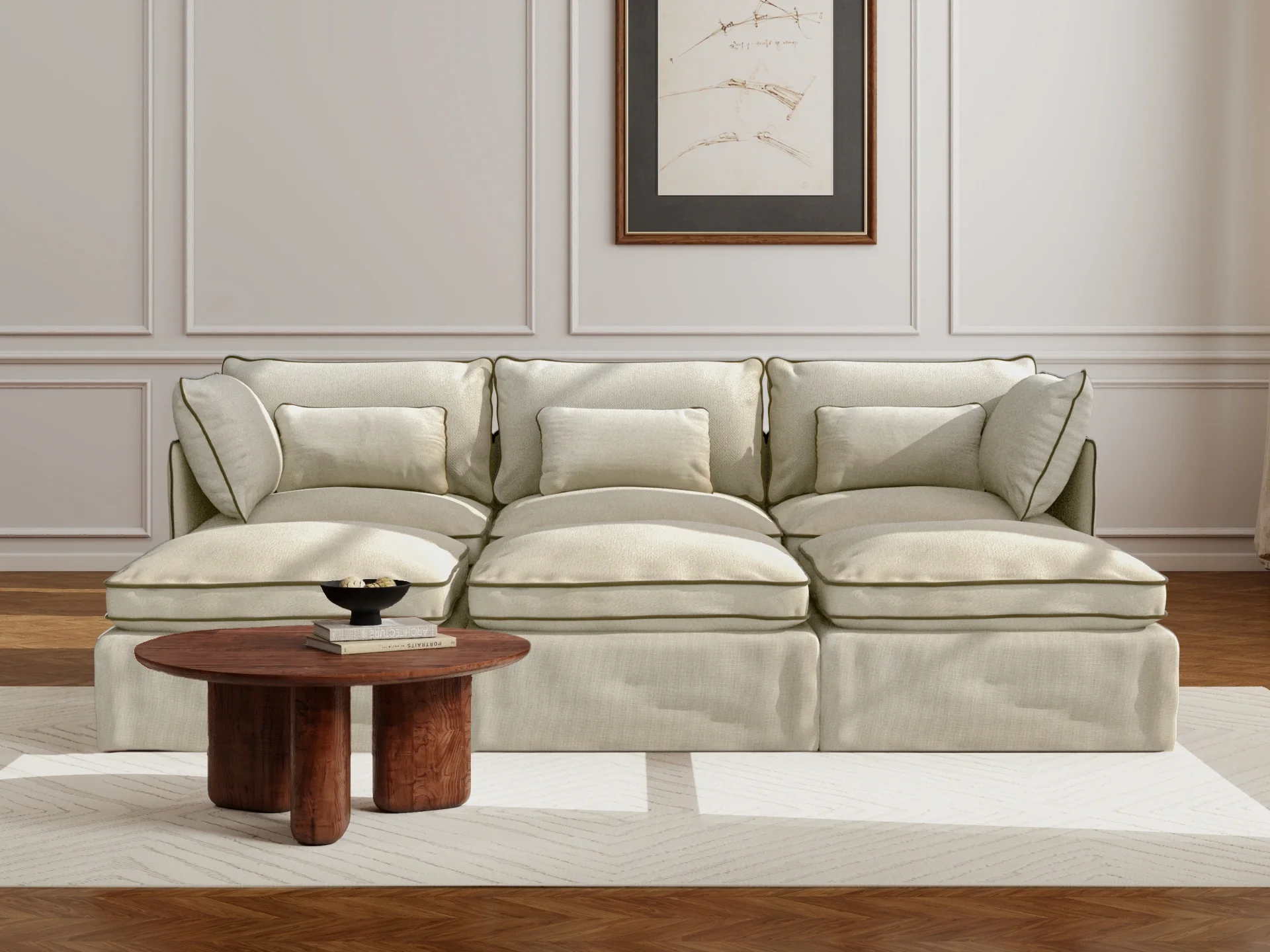 Lifely Modular Washable Sofa - Image 108