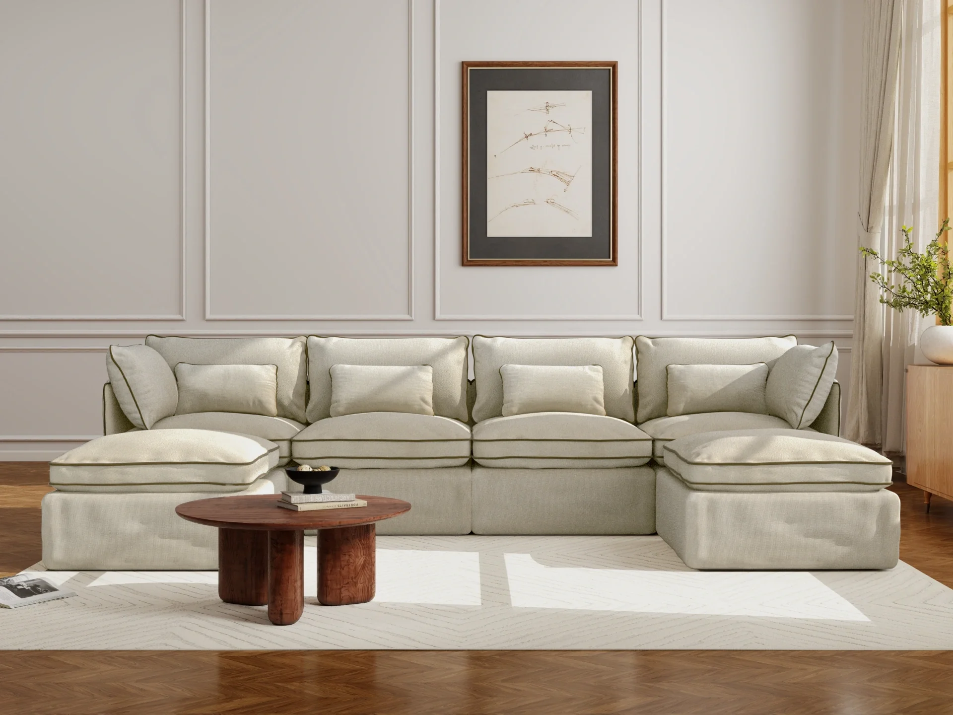 Lifely Modular Washable Sofa - Image 111