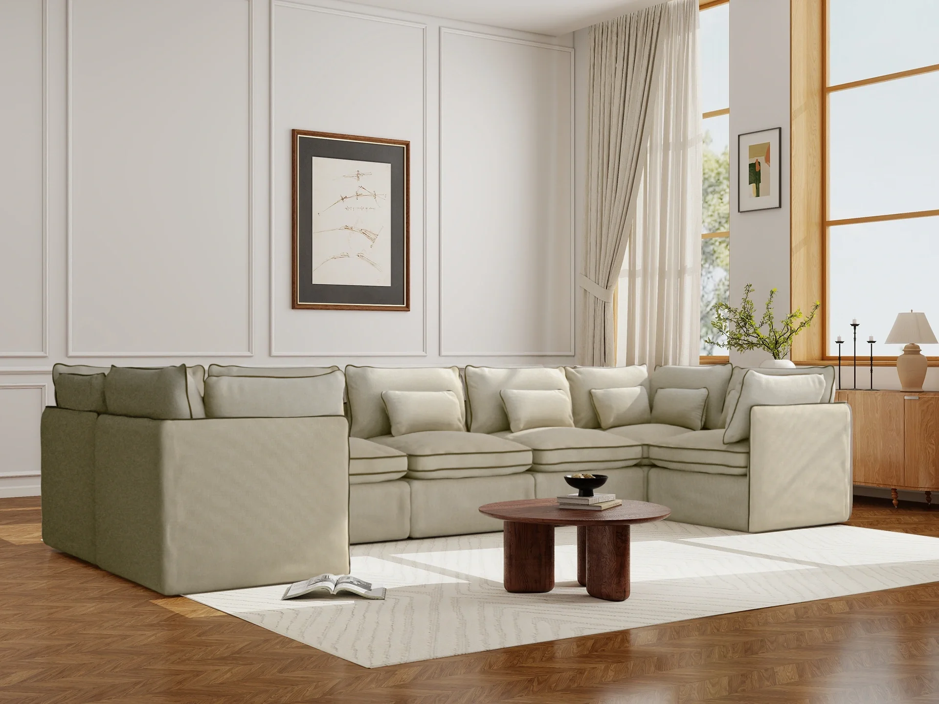 Lifely Modular Washable Sofa - Image 121