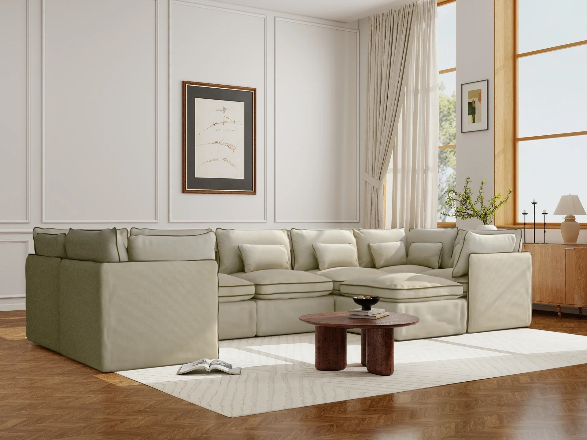 Lifely Modular Washable Sofa - Image 122
