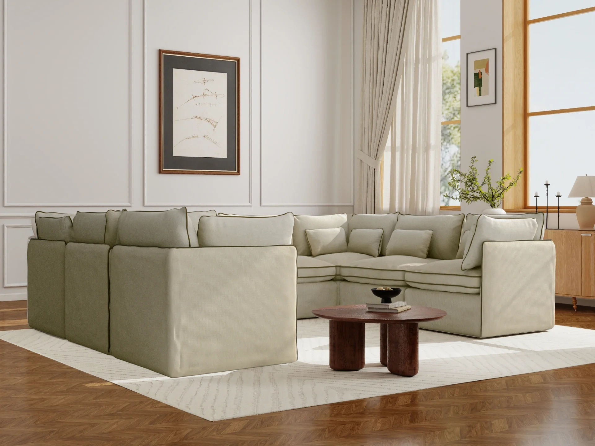 Lifely Modular Washable Sofa - Image 124