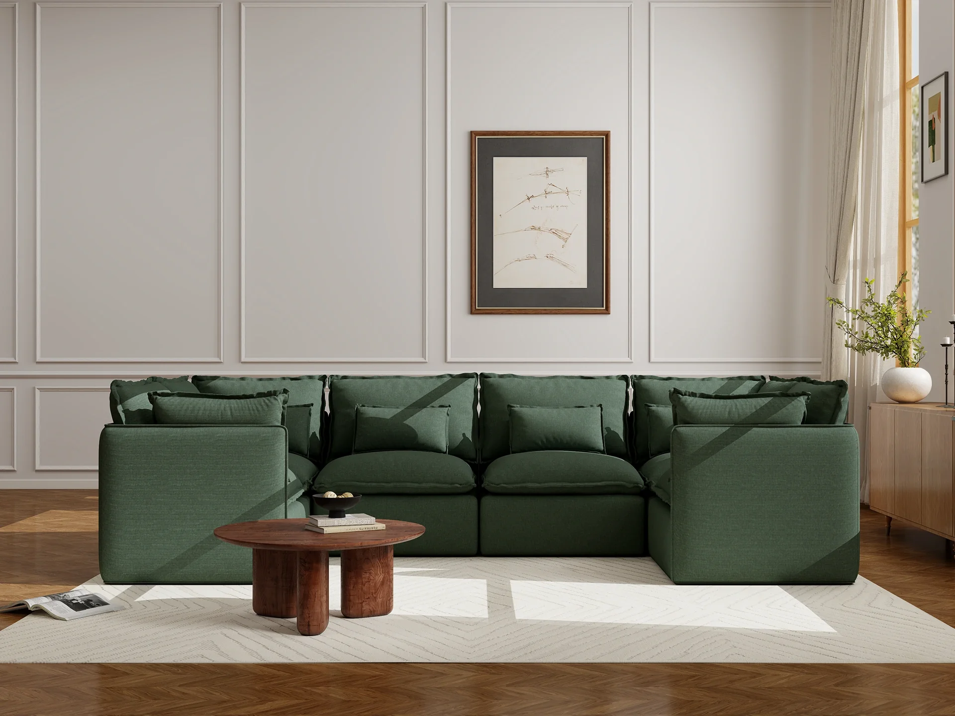 Lifely Modular Washable Sofa - Image 143