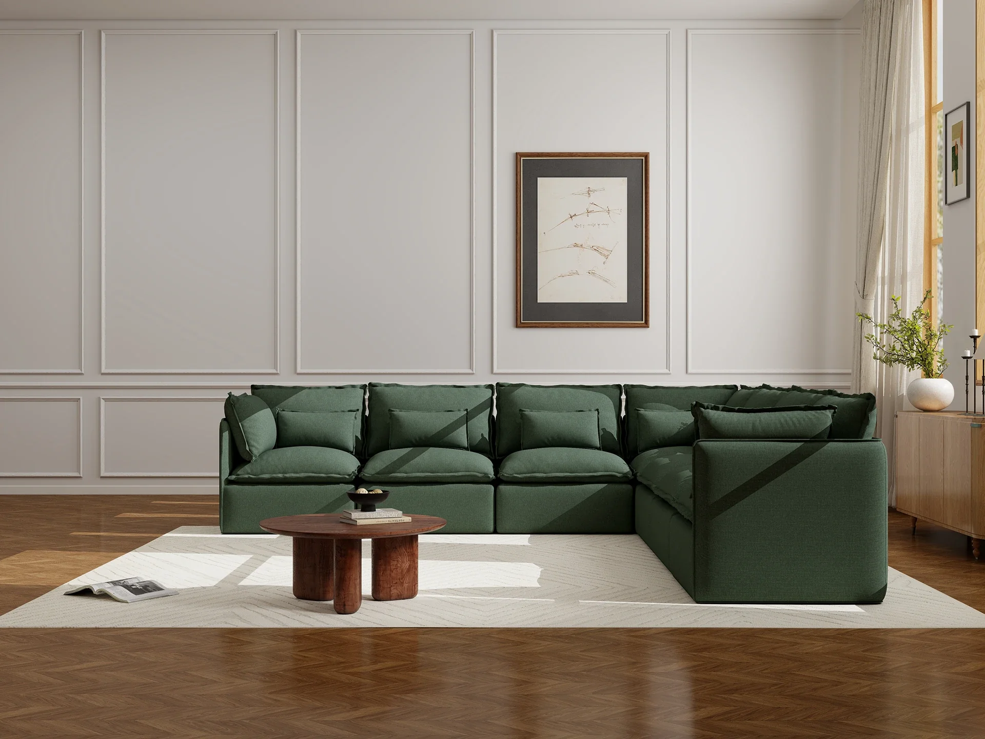 Lifely Modular Washable Sofa - Image 146