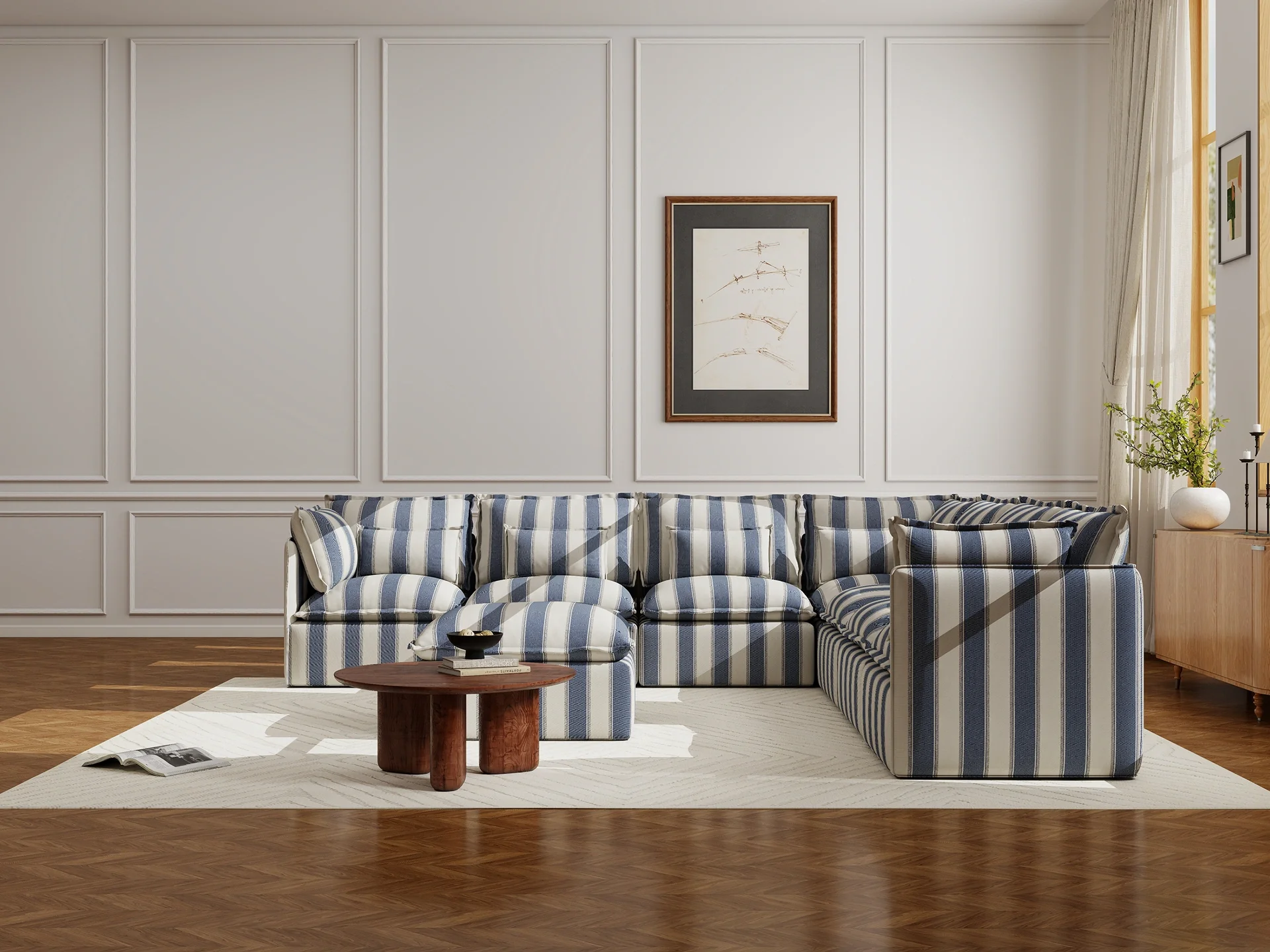 Lifely Modular Washable Sofa - Image 97