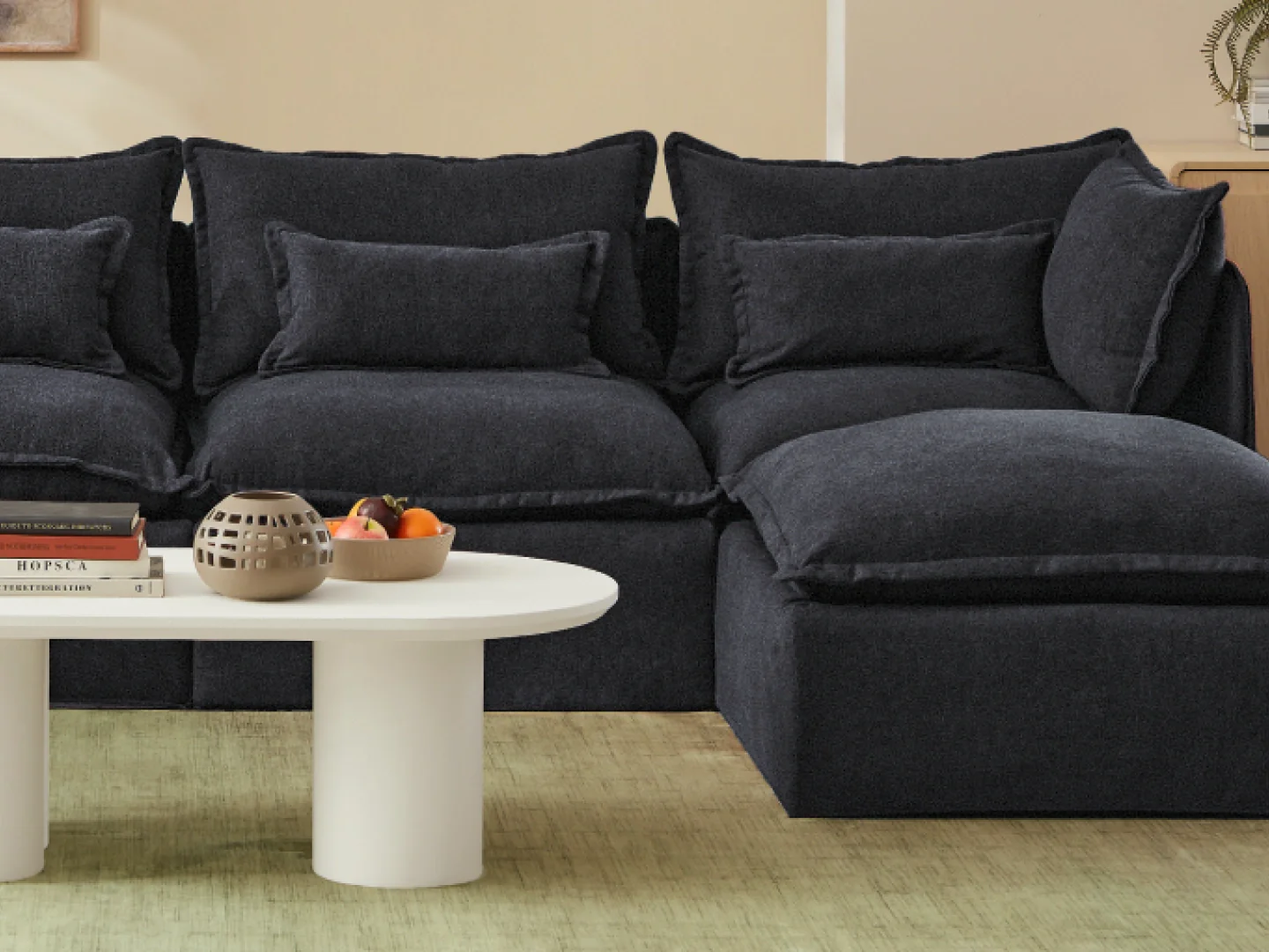 Lifely Modular Washable Ottoman - Image 7