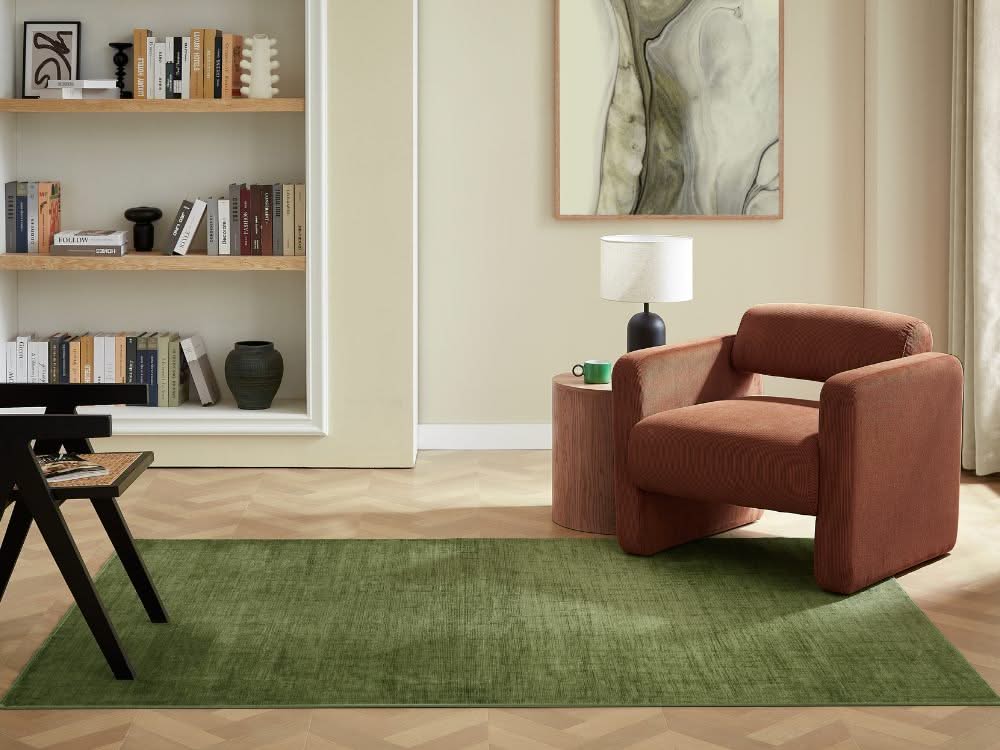 Mellow Rug - Moss Green - Image 3
