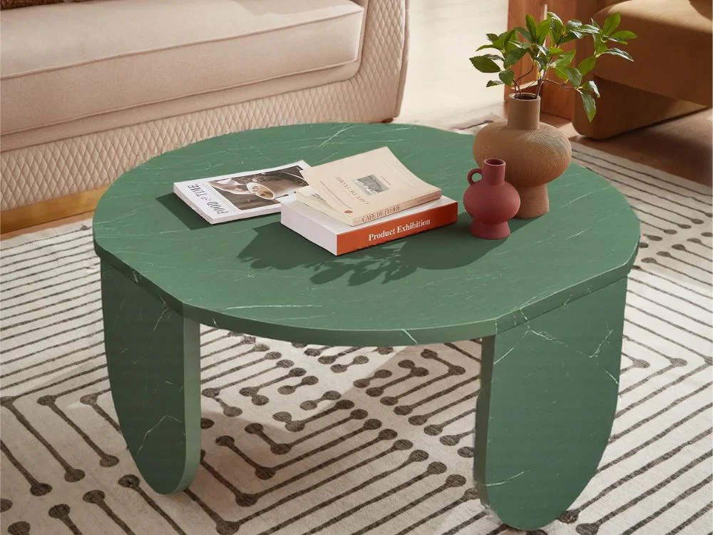 Sienna Coffee Table - Dark Green - Image 3