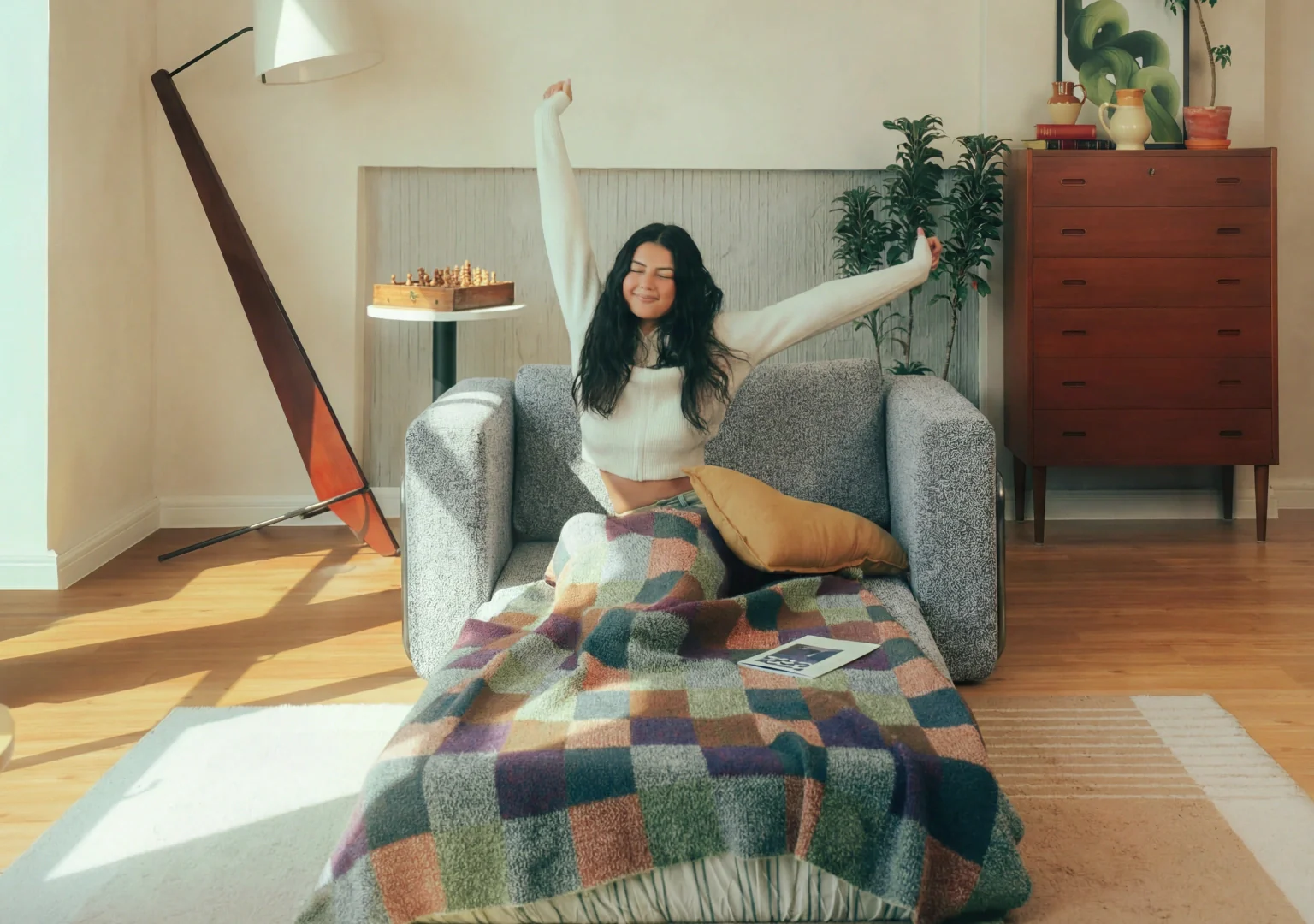 Cushie Snuggle Sofa Bed - Image 7