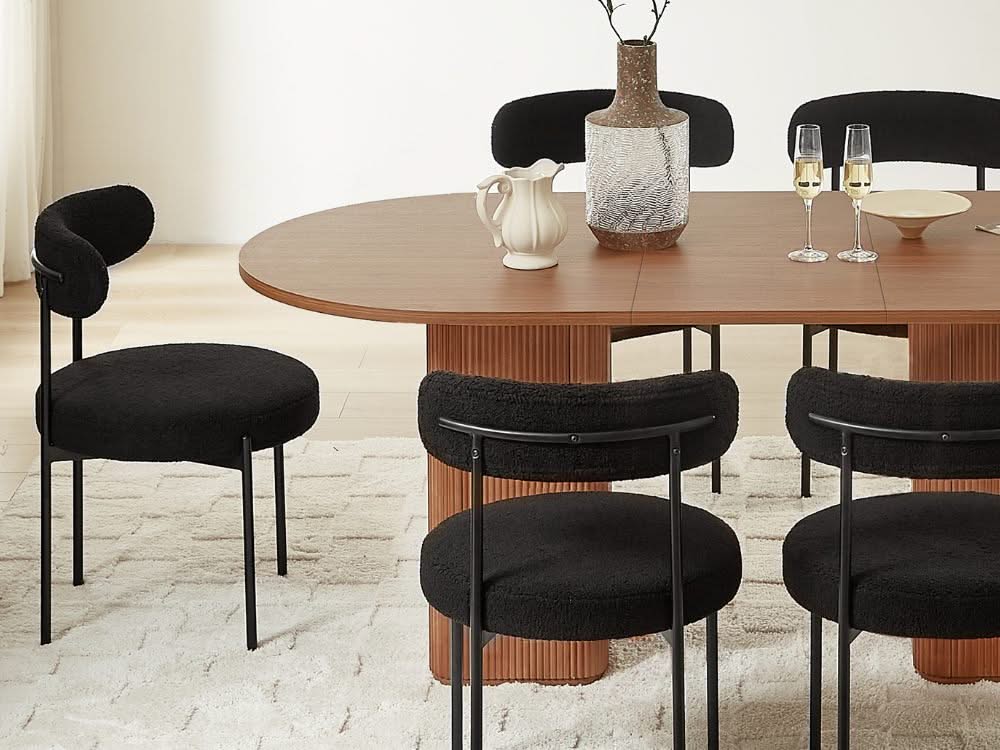 Tate Extendable Dining Table - Walnut - Image 3