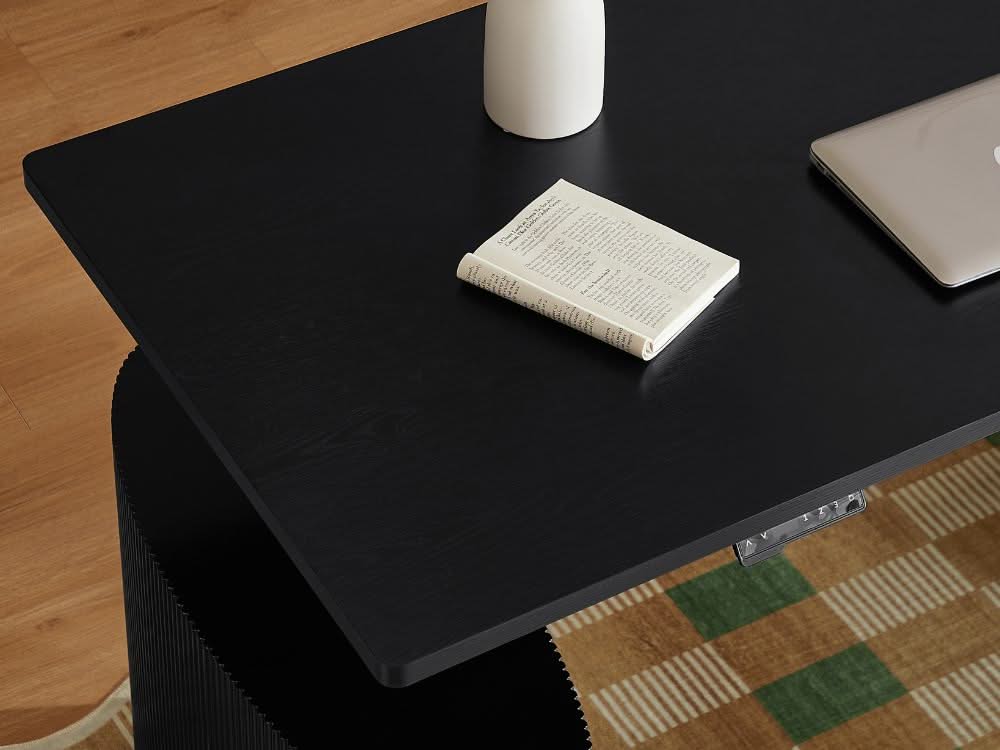 Willy Electric Height Adjustable Desk - Black - Image 9